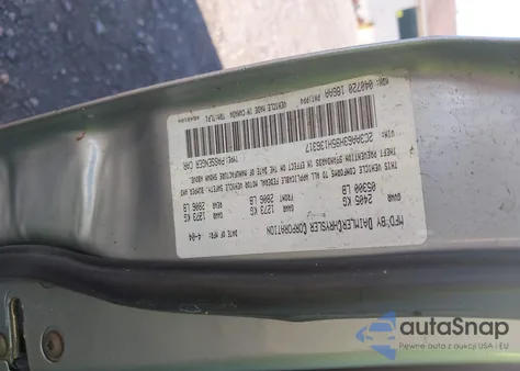 2005 Chrysler 300C из США, поврежденный, VIN 2C3AA63H95H136317